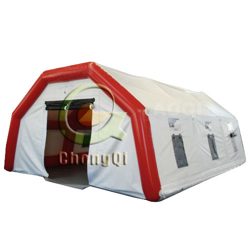 Inflatable medical tents